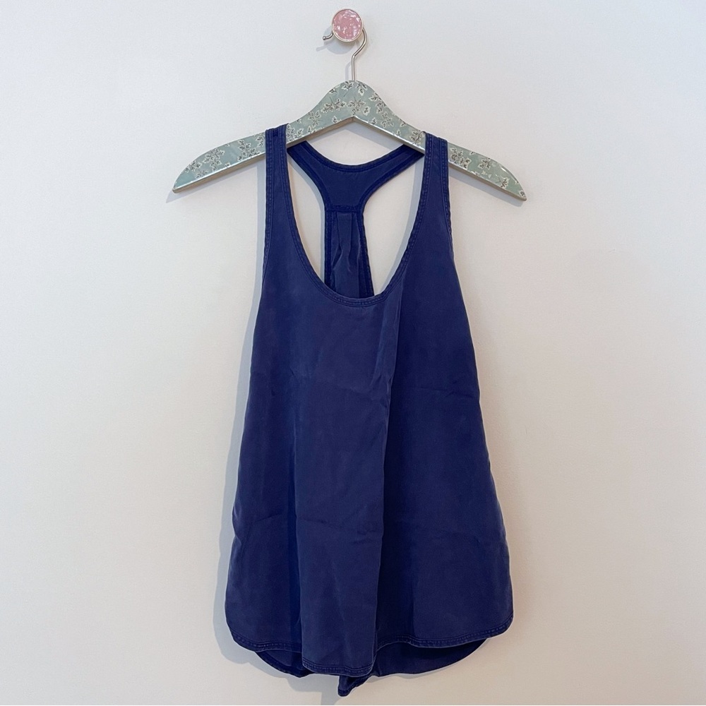 Lululemon Blue Racerback Tank